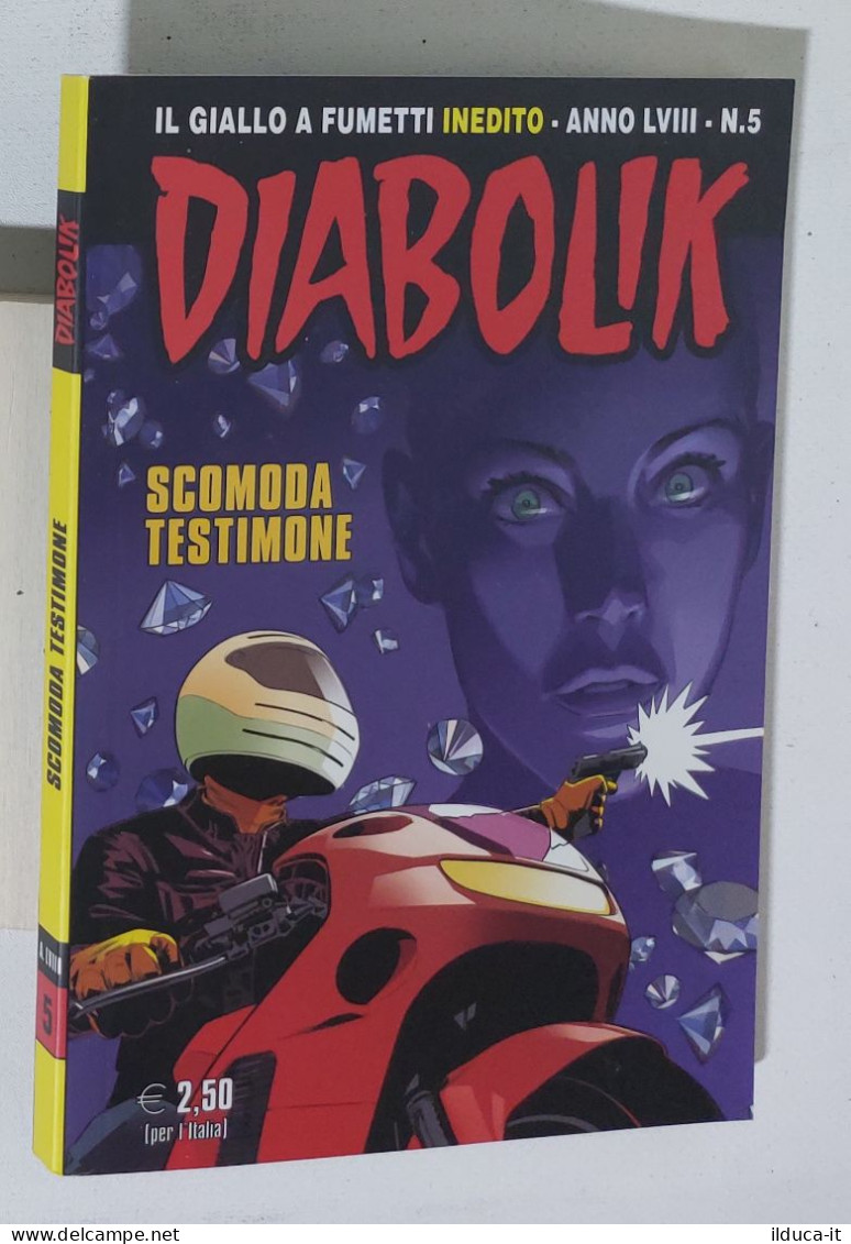 46671 DIABOLIK - A. LVIII Nr 5 - Scomoda Testimone - Diabolik