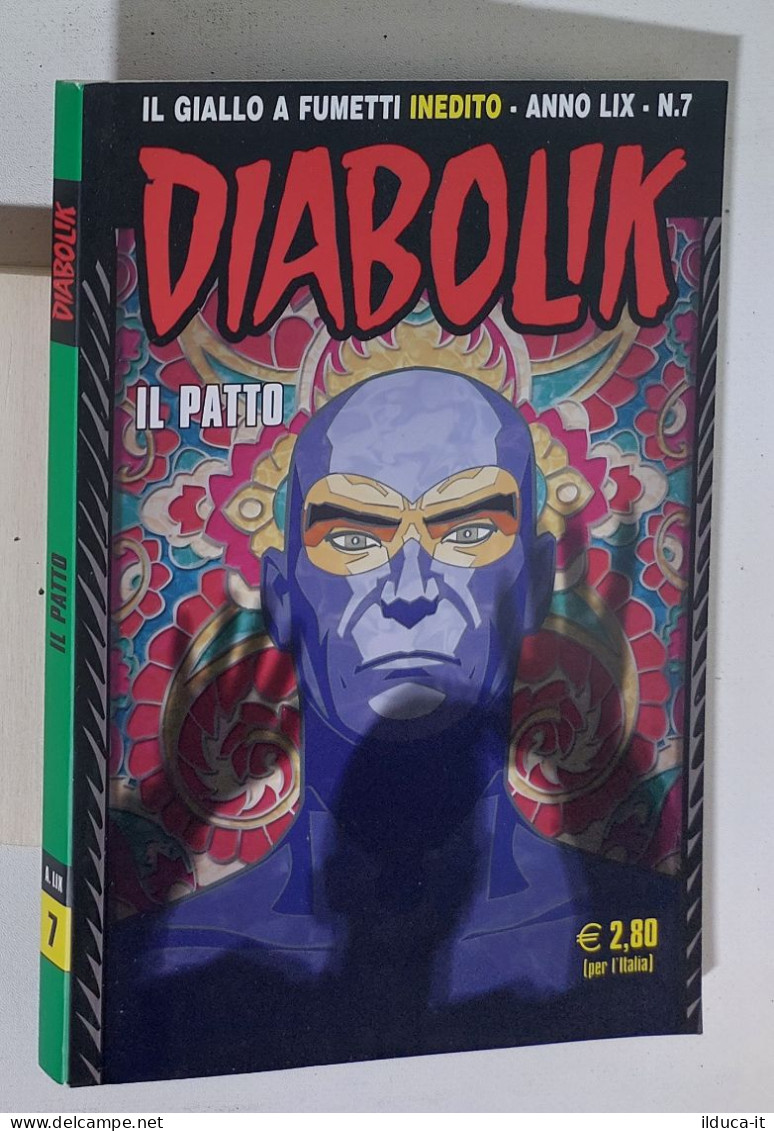 46676 DIABOLIK - A. LIX Nr 7 - Il Patto - Diabolik