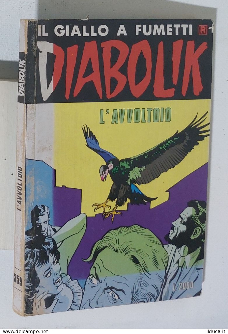 46690 DIABOLIK R Ristampa Nr 359 - L'avvoltoio - Diabolik