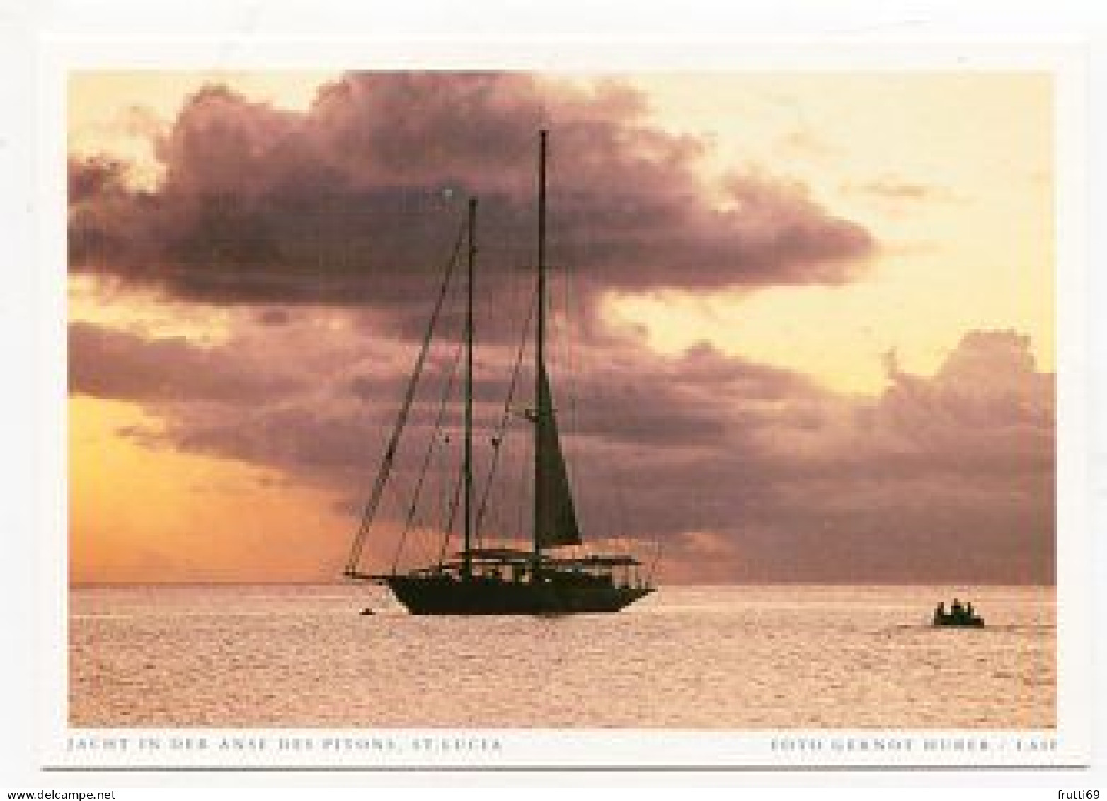 AK 158516 ST. LUCIA - Jacht In Der Anse Des Pitons - St. Lucia