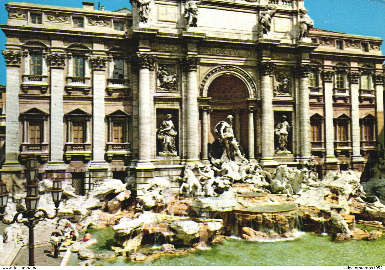 ROME, TREVI FOUNTAIN, BUILDINGS, STATUES, MONUMENT, ITALY - Fontana Di Trevi