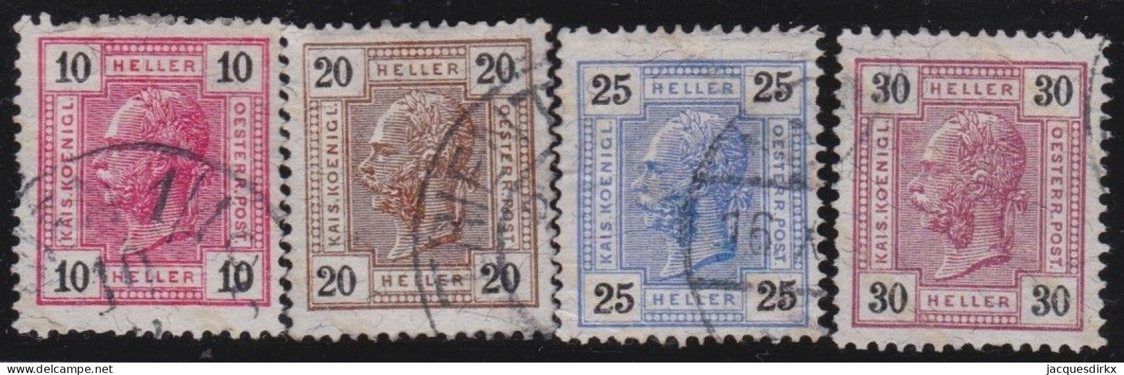 Österreich   .    Y&T    .    86/89     .    O      .     Gestempelt - Used Stamps