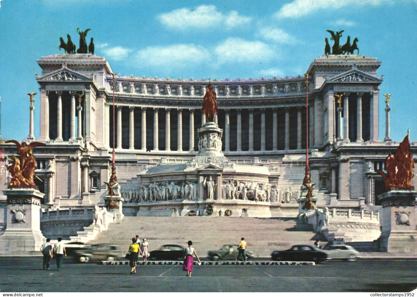 ROME, ALTAR OF FATHERLAND, BUILDING, STATUES, MONUMENT, ITALY - Altare Della Patria