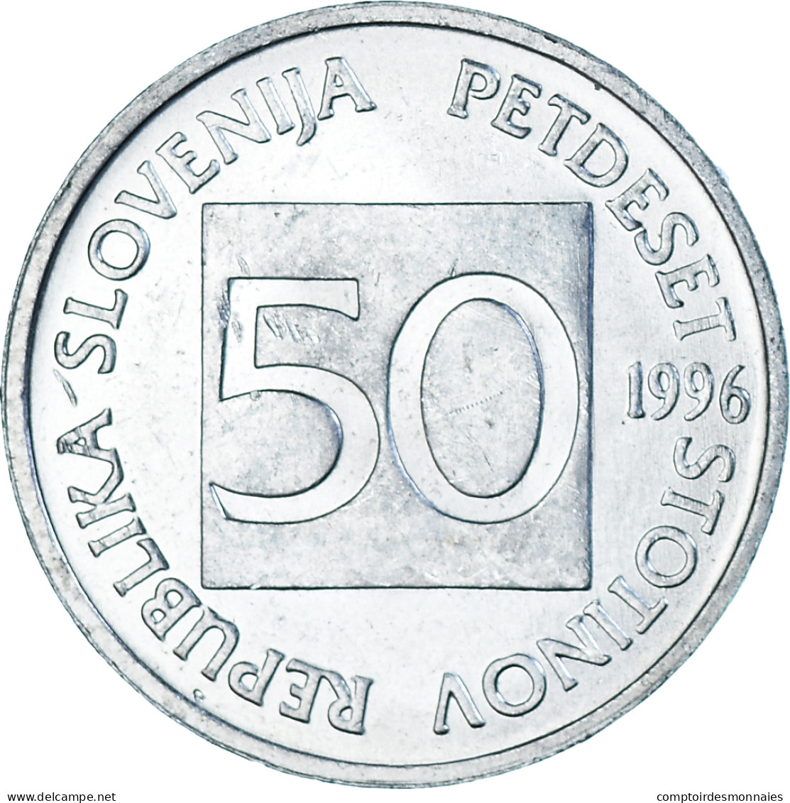 Slovénie, 50 Stotinov, 1996 - Slovenia