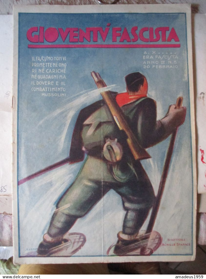 Gioventu' Fascista N. 5 / 1932 - Weltkrieg 1939-45