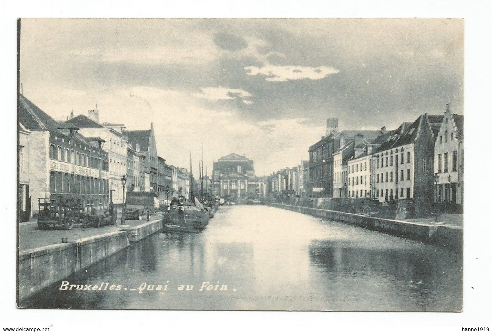 Bruxelles Quai Au Foin Brussel Htje - Maritiem