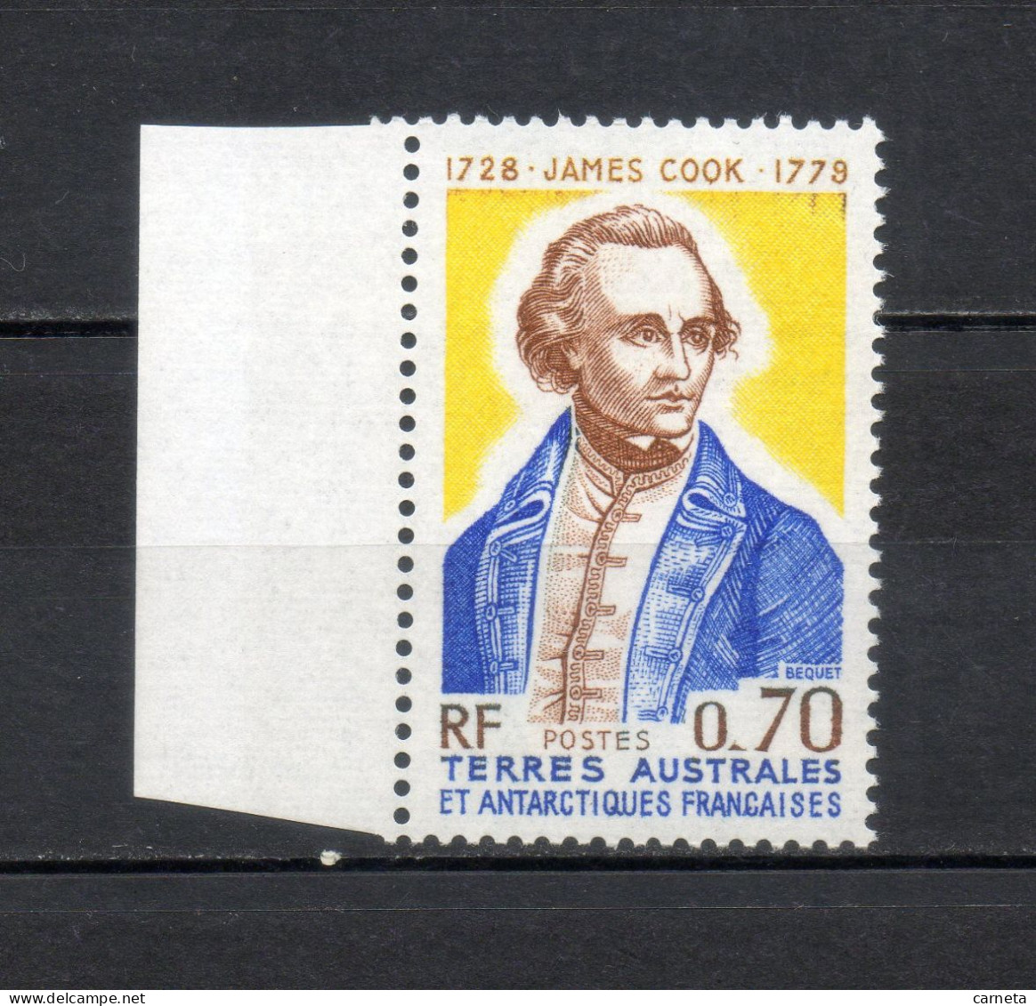 TAAF   N° 63   NEUF SANS CHARNIERE COTE 20.00€      JAMES COOK - Neufs