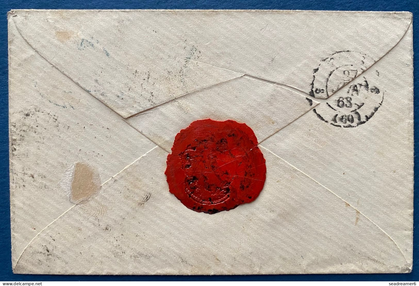 Lettre Medaillon N°16 40c Rouge Oblitéré GC 110 + Dateur SPA + Entrée Bleue Verte " BELG / 2 ERQUELINES 2 " Pour PARIS - 1849-1865 Medaillons (Varia)
