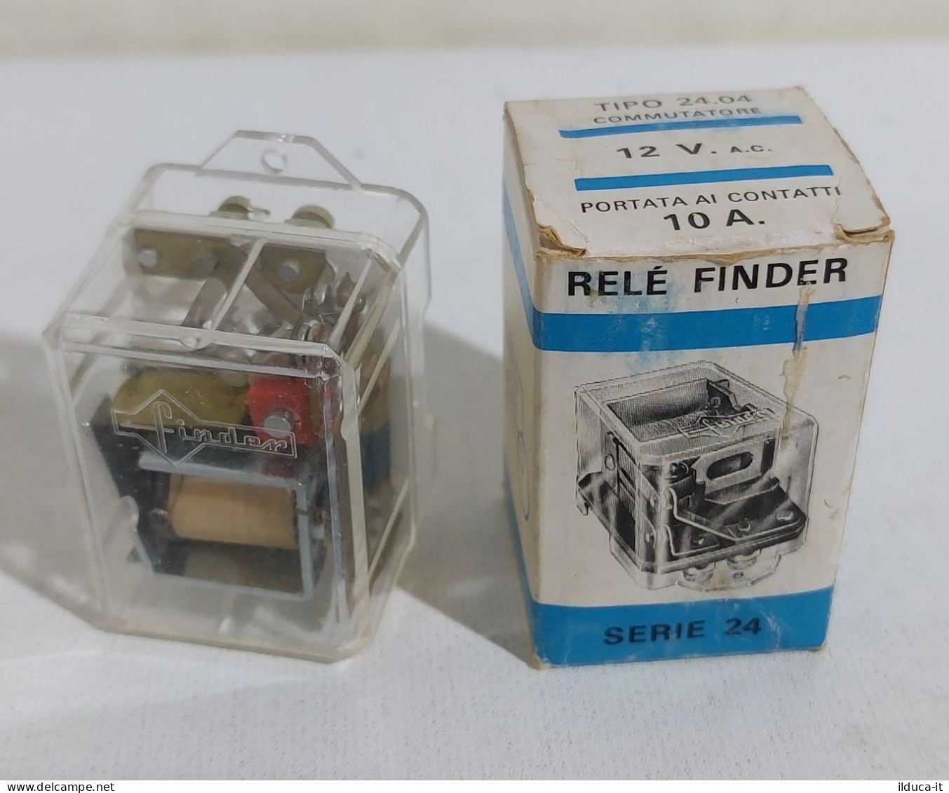 48091 Cs14 Fermodellismo Finder Serie 24 - Relé Commutatore 24.04 - Elektr. Zubehör