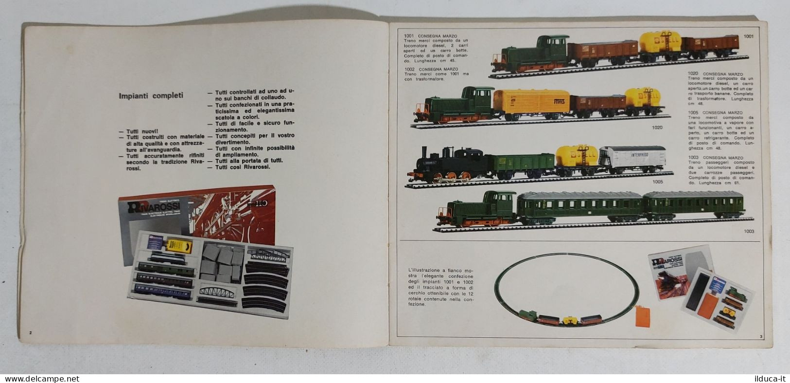 48102 Catalogo Modellismo Ferroviario Rivarossi H0 - Edizione 1971 - 1972 - Non Classés