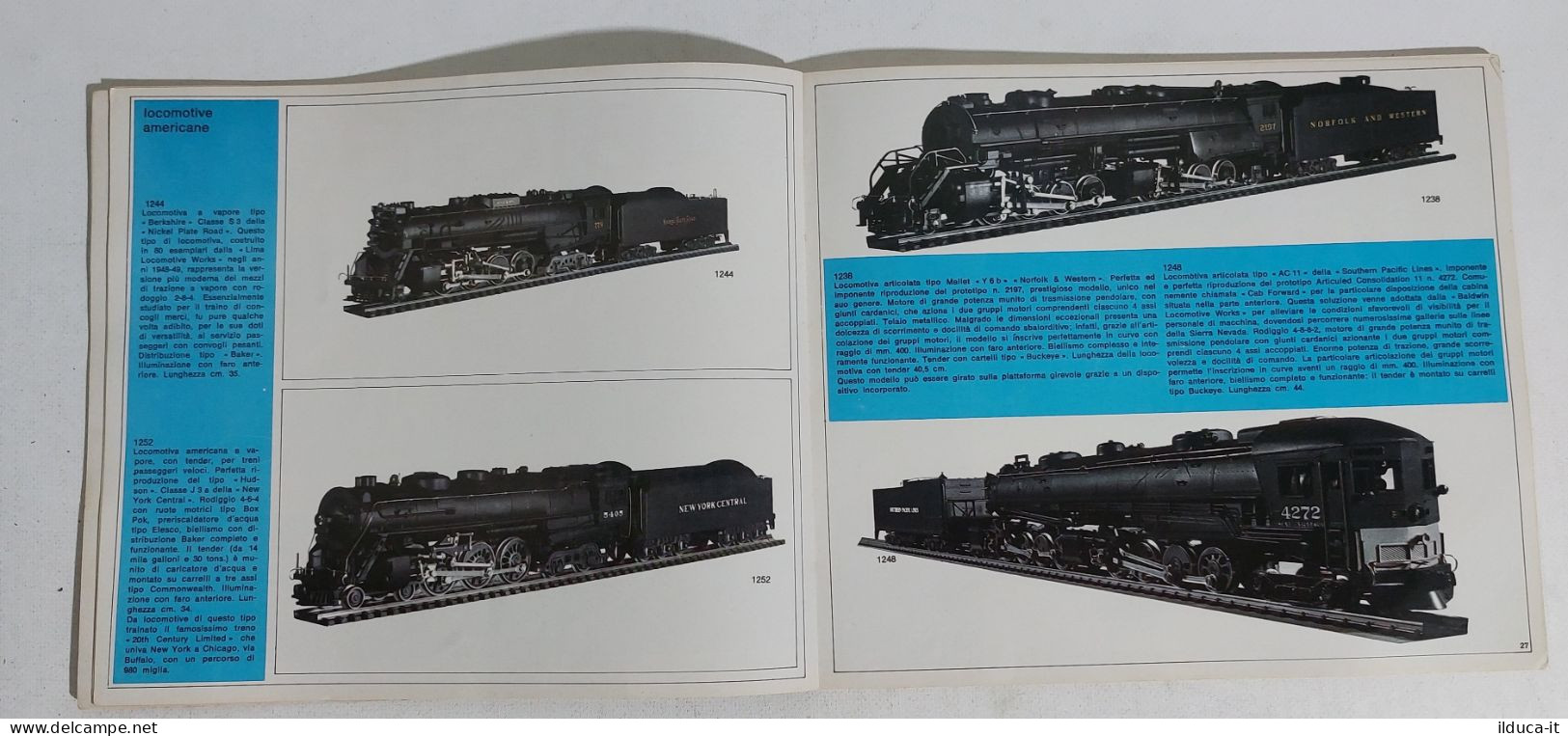 48102 Catalogo Modellismo Ferroviario Rivarossi H0 - Edizione 1971 - 1972 - Zonder Classificatie