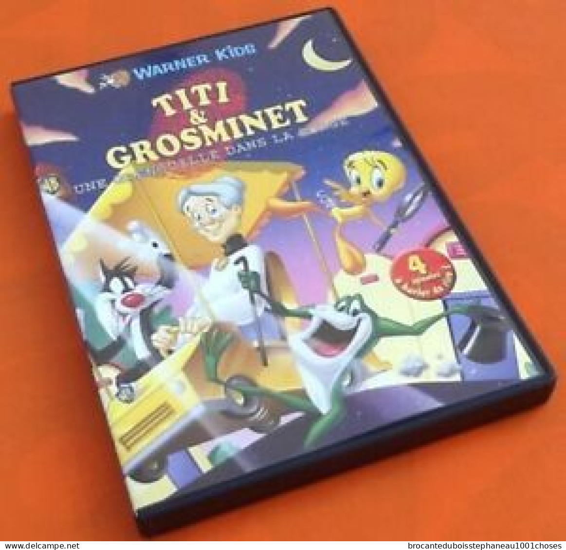 DVD  Titi &Grosminet   Une Grenouille Dans La Gorge  (2008)  Warner Kids - Animatie