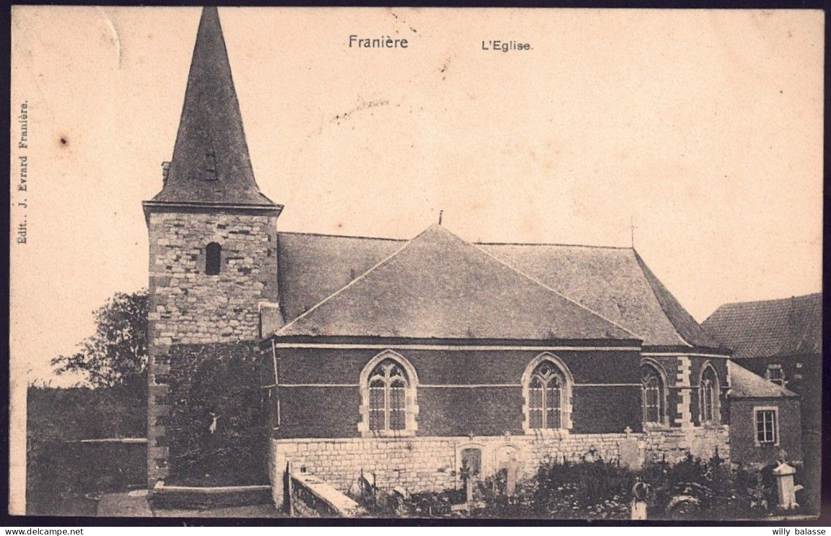 +++ CPA - FRANIERE - Eglise - 1907   // - Floreffe