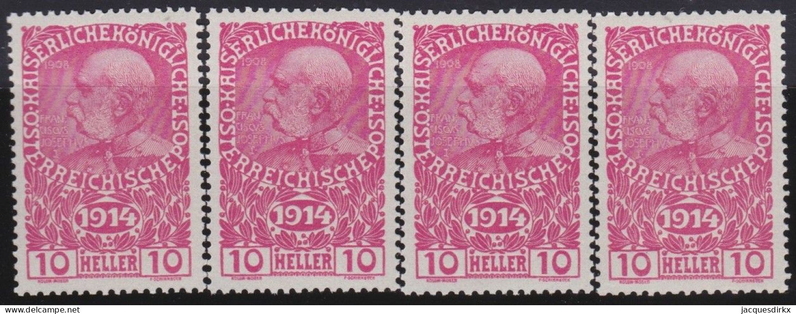 Österreich   .    Y&T    .   137  4x   .    **     .     Postfrisch - Unused Stamps