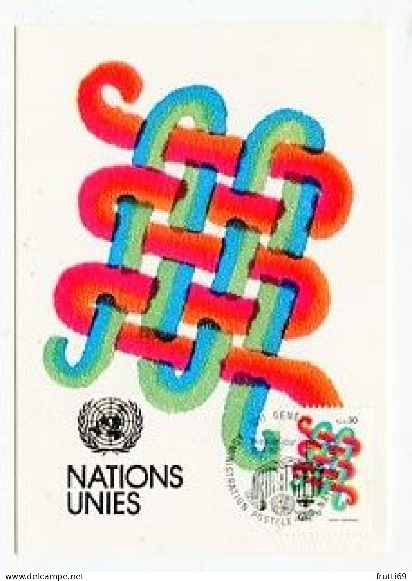 MC 158654 UNITED NATIONS - Genf - 1982 - Dauerserie - Cartes-maximum