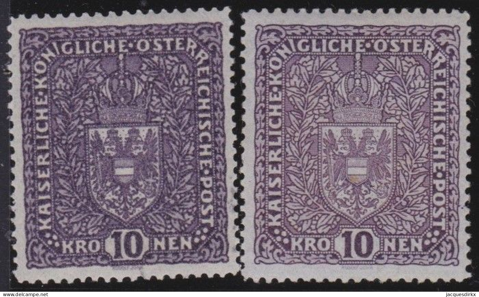 Österreich   .    Y&T    .   161+161a (2 Scans)     .     *     .     Ungebraucht Mit Gummi - Unused Stamps