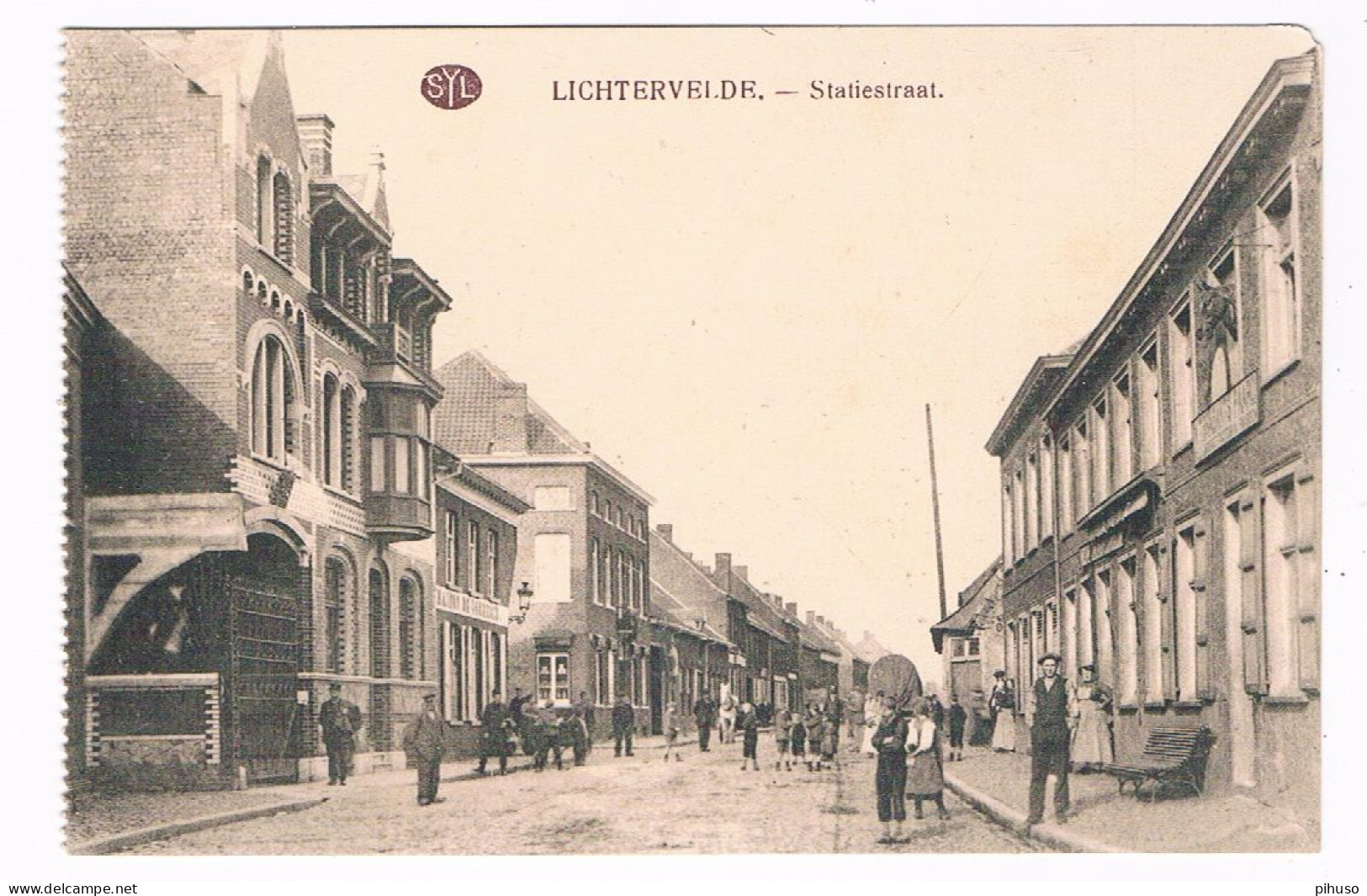 B-9592  LICHTERVELDE : Statiestraat - Lichtervelde