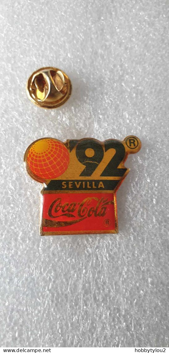 Pin's Coca-Cola 92 Sevilla - Coca-Cola