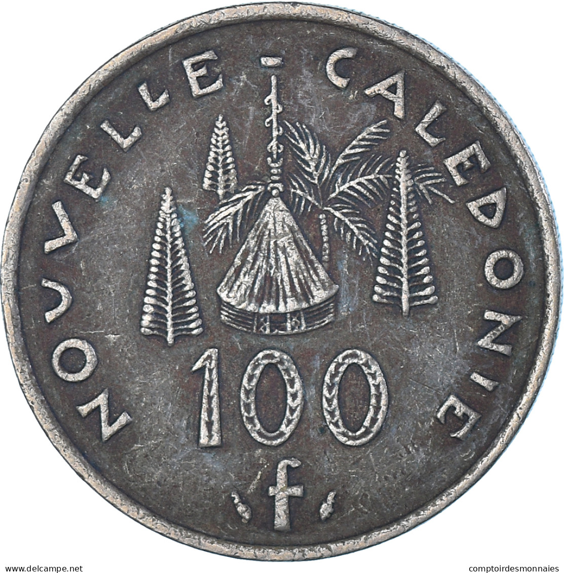 Monnaie, Nouvelle-Calédonie, 100 Francs, 1976 - New Caledonia