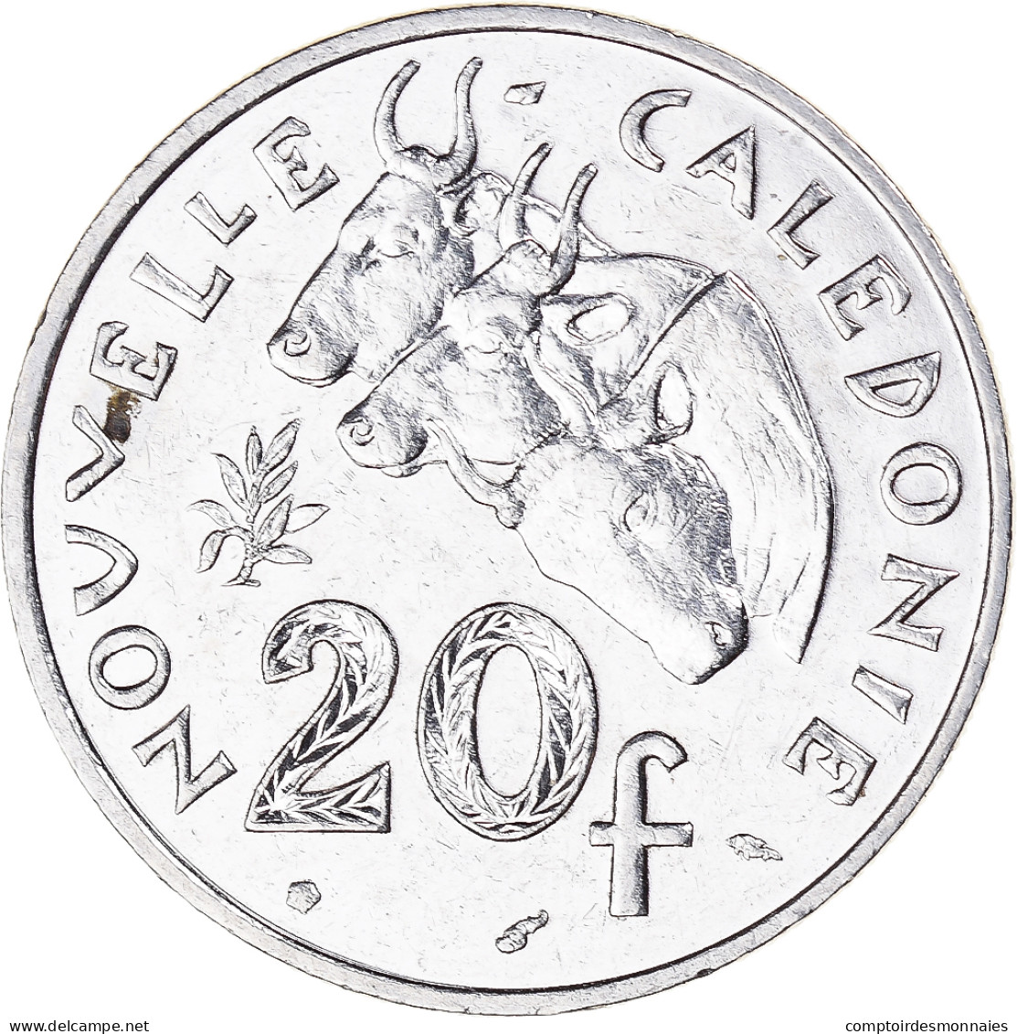 Monnaie, Nouvelle-Calédonie, 20 Francs, 1992 - New Caledonia