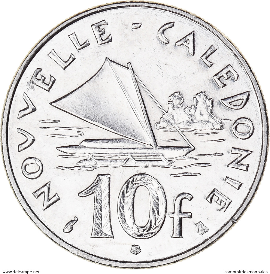 Monnaie, Nouvelle-Calédonie, 10 Francs, 1997 - Nouvelle-Calédonie