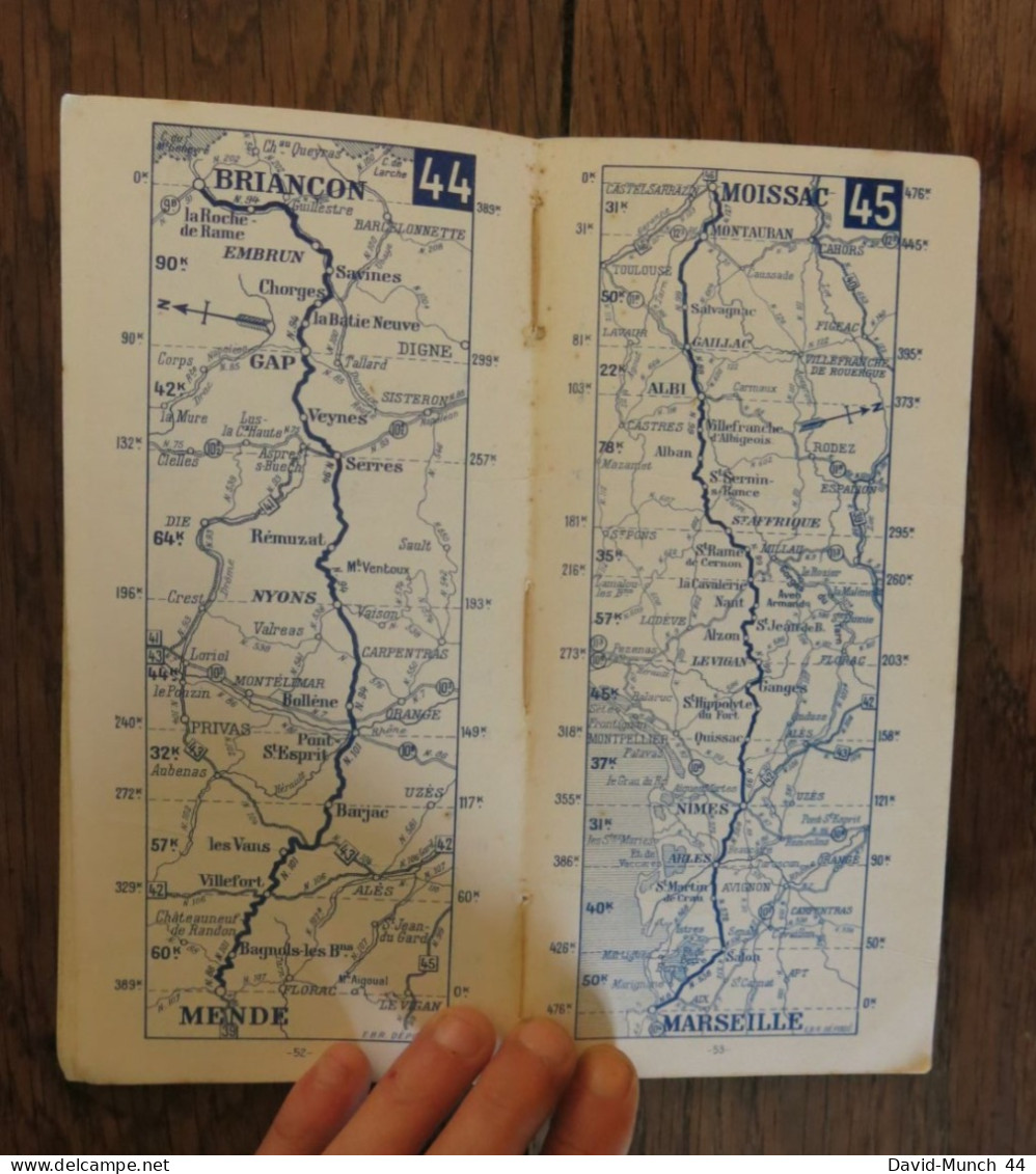 Le guide des grandes routes de France, Routes transversales. Blondel la Rougerie éditeur. Non daté