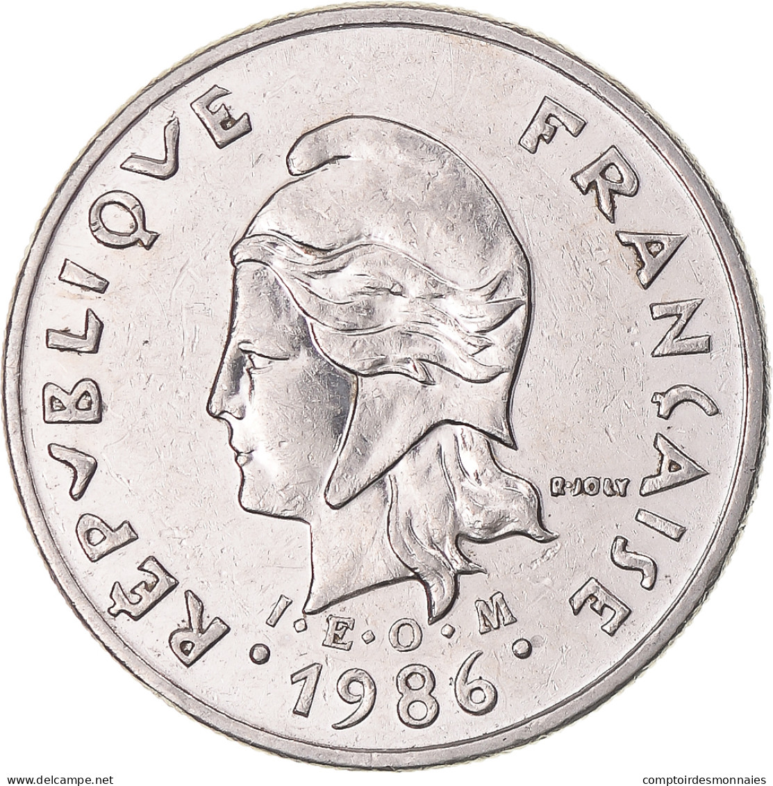 Monnaie, Nouvelle-Calédonie, 10 Francs, 1986 - Nouvelle-Calédonie