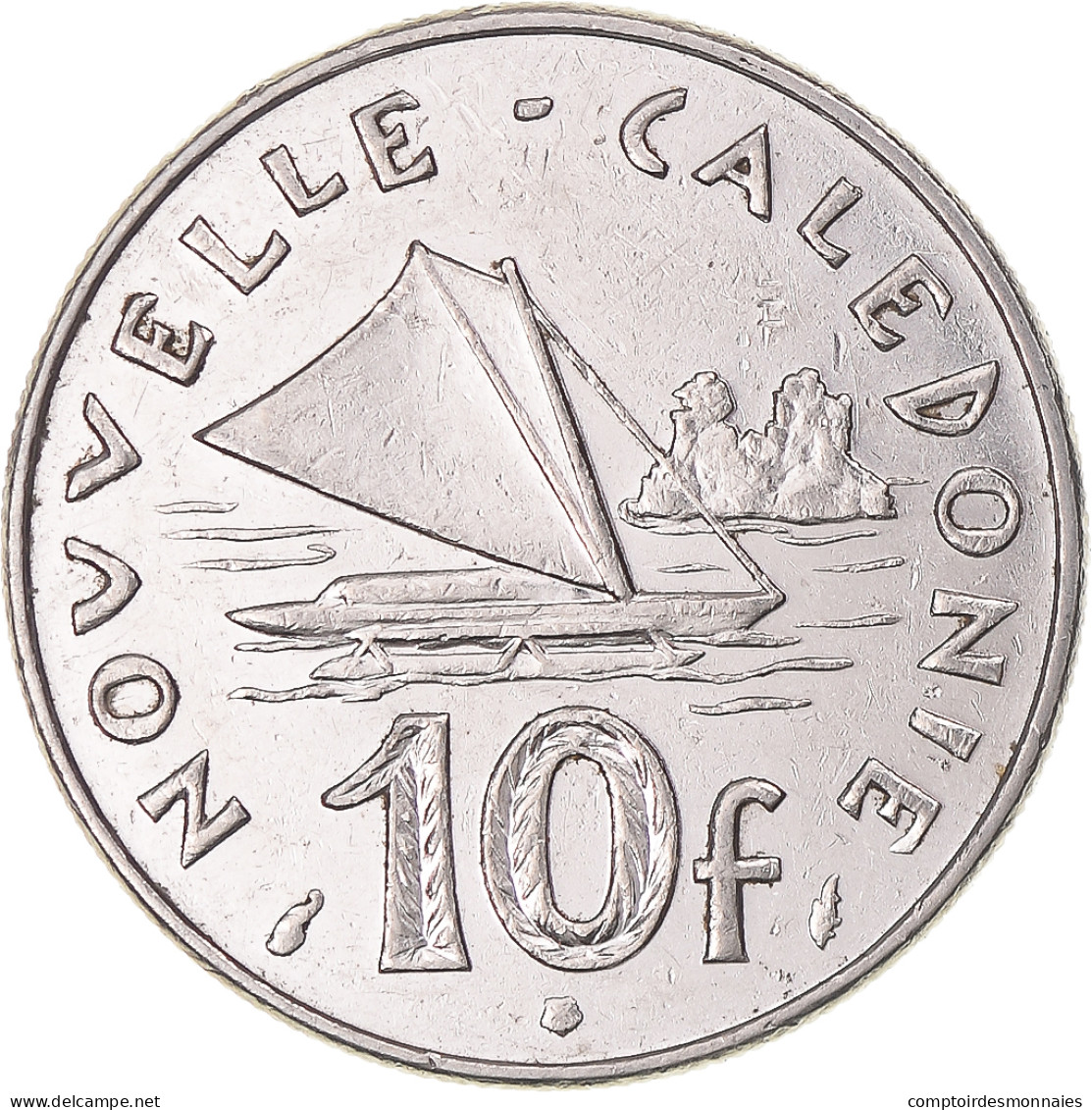 Monnaie, Nouvelle-Calédonie, 10 Francs, 1986 - Nouvelle-Calédonie