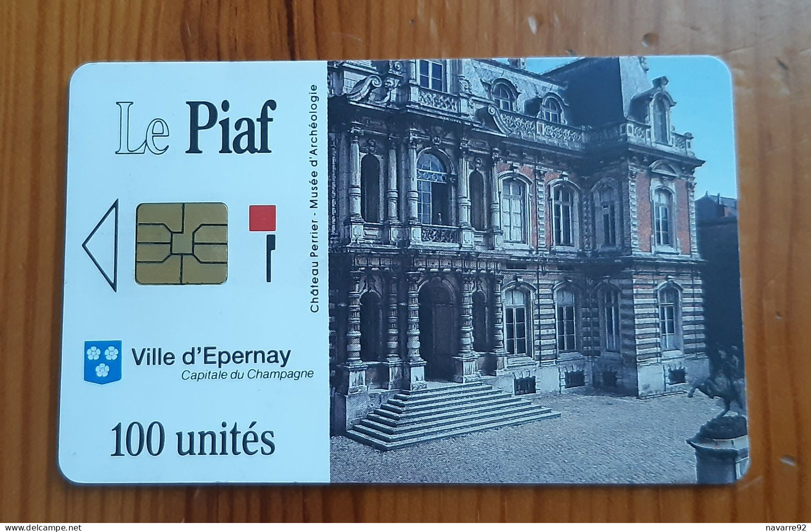 JOLIE CARTE A PUCE PIAF EPERNAY N°1 1000ex DU 07/92 T.B.E !!! - Parkkarten