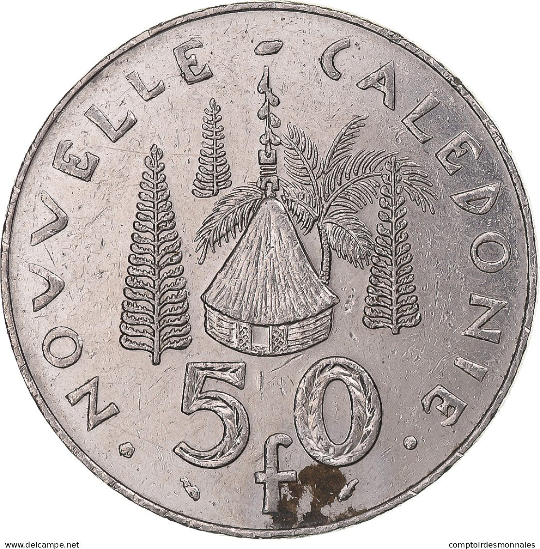 Monnaie, Nouvelle-Calédonie, 50 Francs, 1992 - Nieuw-Caledonië