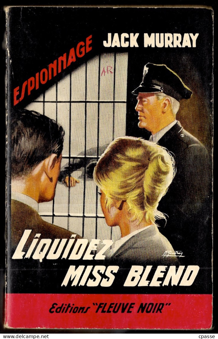 1963 Fleuve Noir N° 376 - Roman Espionnage - JACK MURRAY "Liquidez Miss Blend" - Fleuve Noir