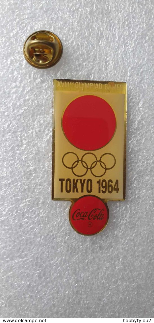 Pin's Coca-Cola Tokyo 1960 XVIIIth Olympiad - Coca-Cola