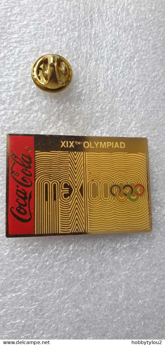 Pin's Coca-Cola Mexico XIX Olympiad - Coca-Cola