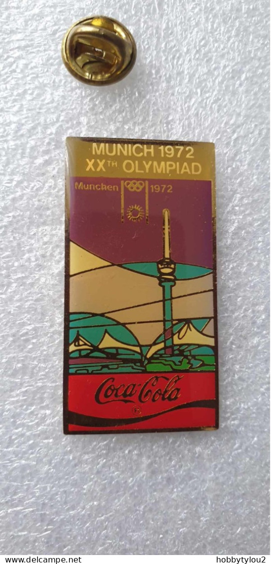 Pin's Coca-Cola Munich 1972 XXth Olympiad - Coca-Cola