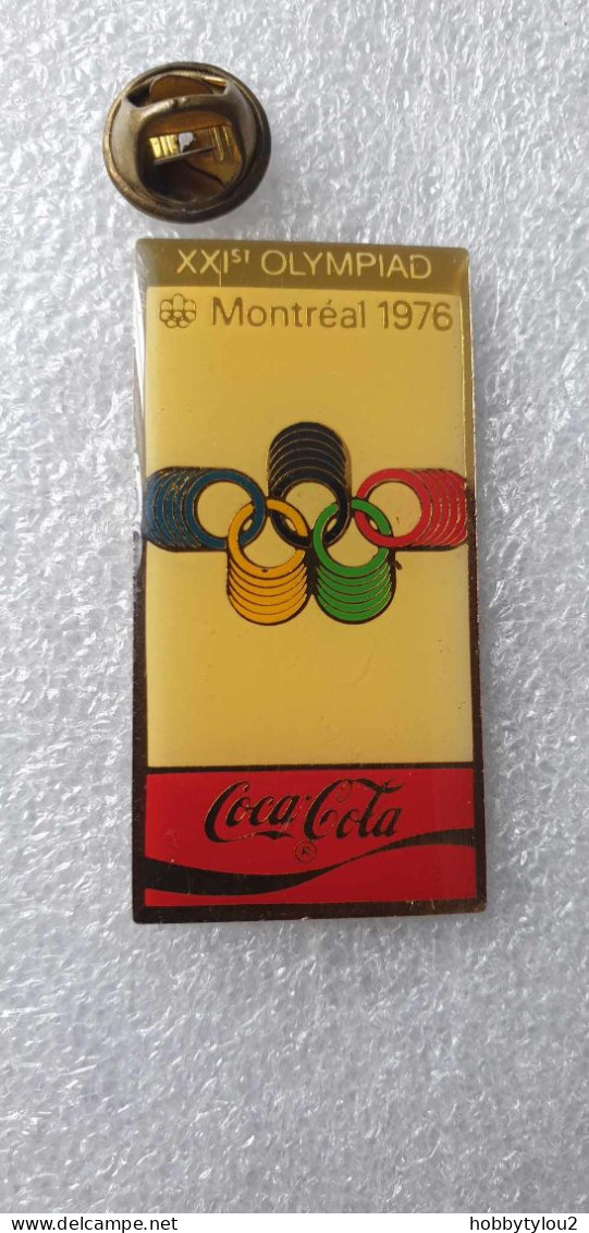 Pin's Coca-Cola Montréal 1976 XXIth Olympiad - Coca-Cola