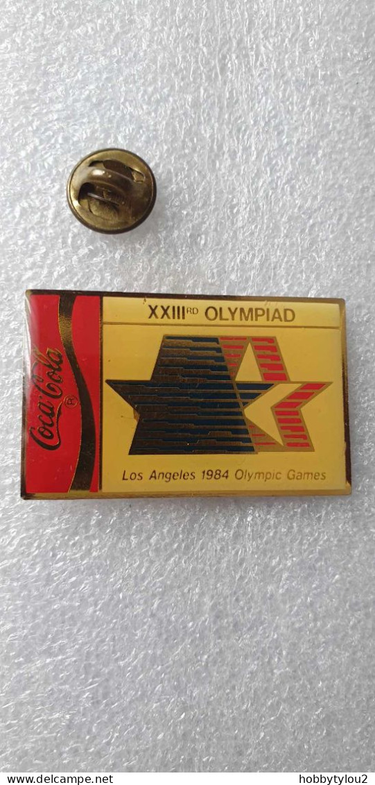 Pin's Coca-Cola Los Angeles 1984 XXIIIth Olympiad - Coca-Cola