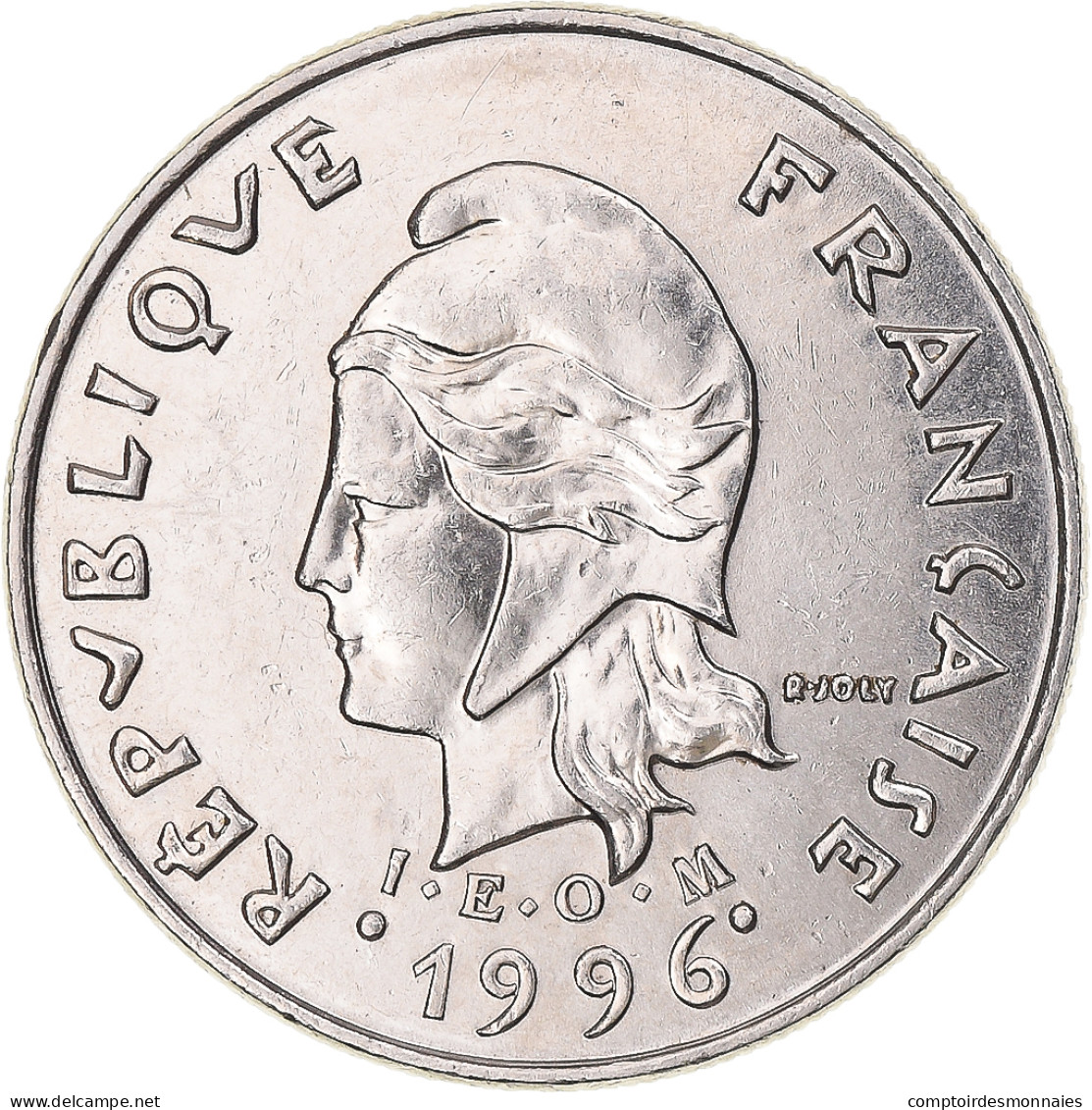 Monnaie, Nouvelle-Calédonie, 10 Francs, 1996 - New Caledonia