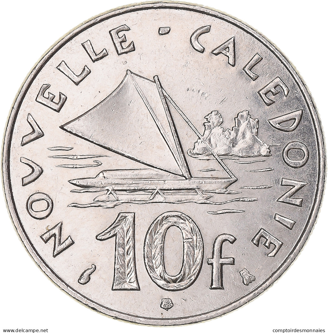 Monnaie, Nouvelle-Calédonie, 10 Francs, 1996 - New Caledonia