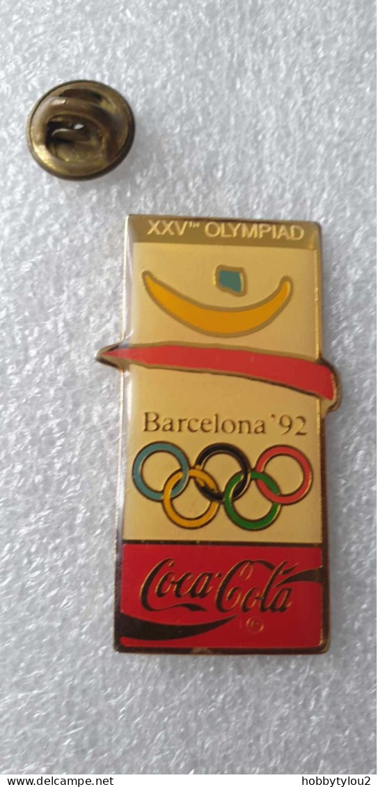 Pin's Coca-Cola Barcelona 1992 XXVth Olympiad - Coca-Cola