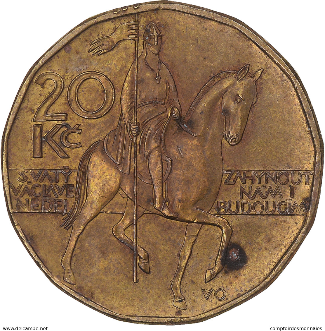 Monnaie, République Tchèque, 20 Korun, 2002 - Czech Republic