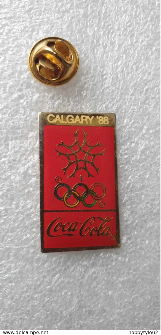 Pin's Coca-Cola Calgary 88 - Coca-Cola