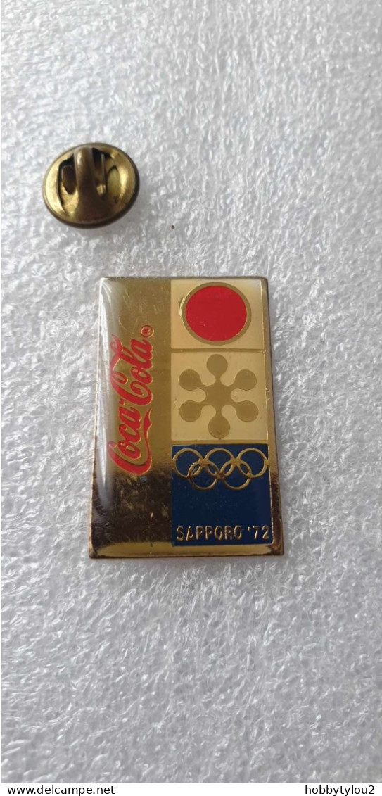 Pin's Coca-Cola Sapporo '72 - Coca-Cola