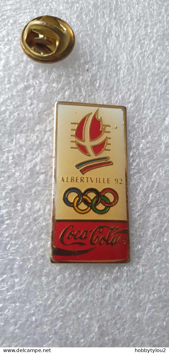 Pin's Coca-Cola Albertville '92 - Coca-Cola