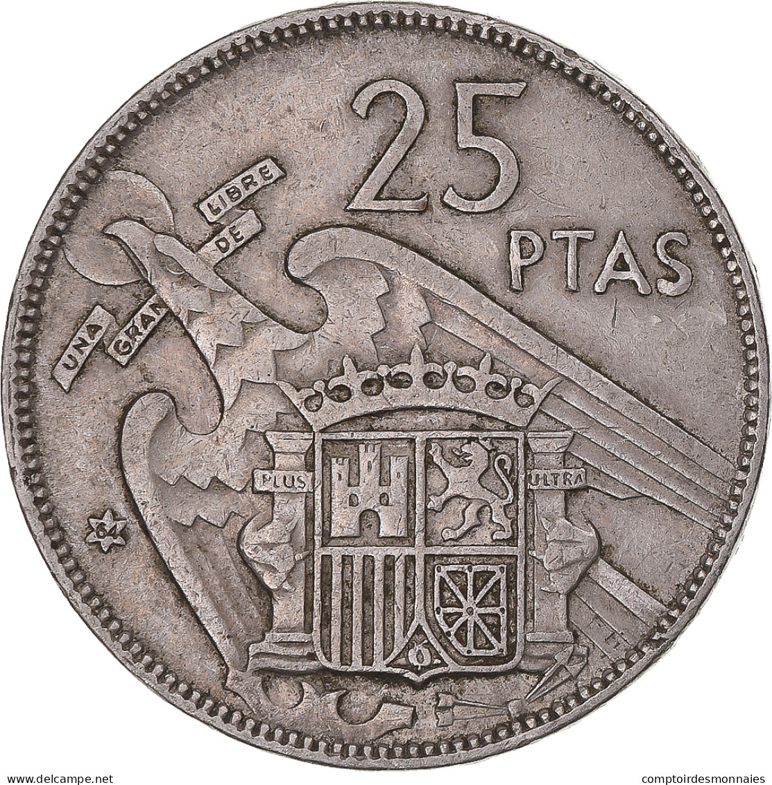 Espagne, 25 Pesetas, 1964 - 25 Peseta