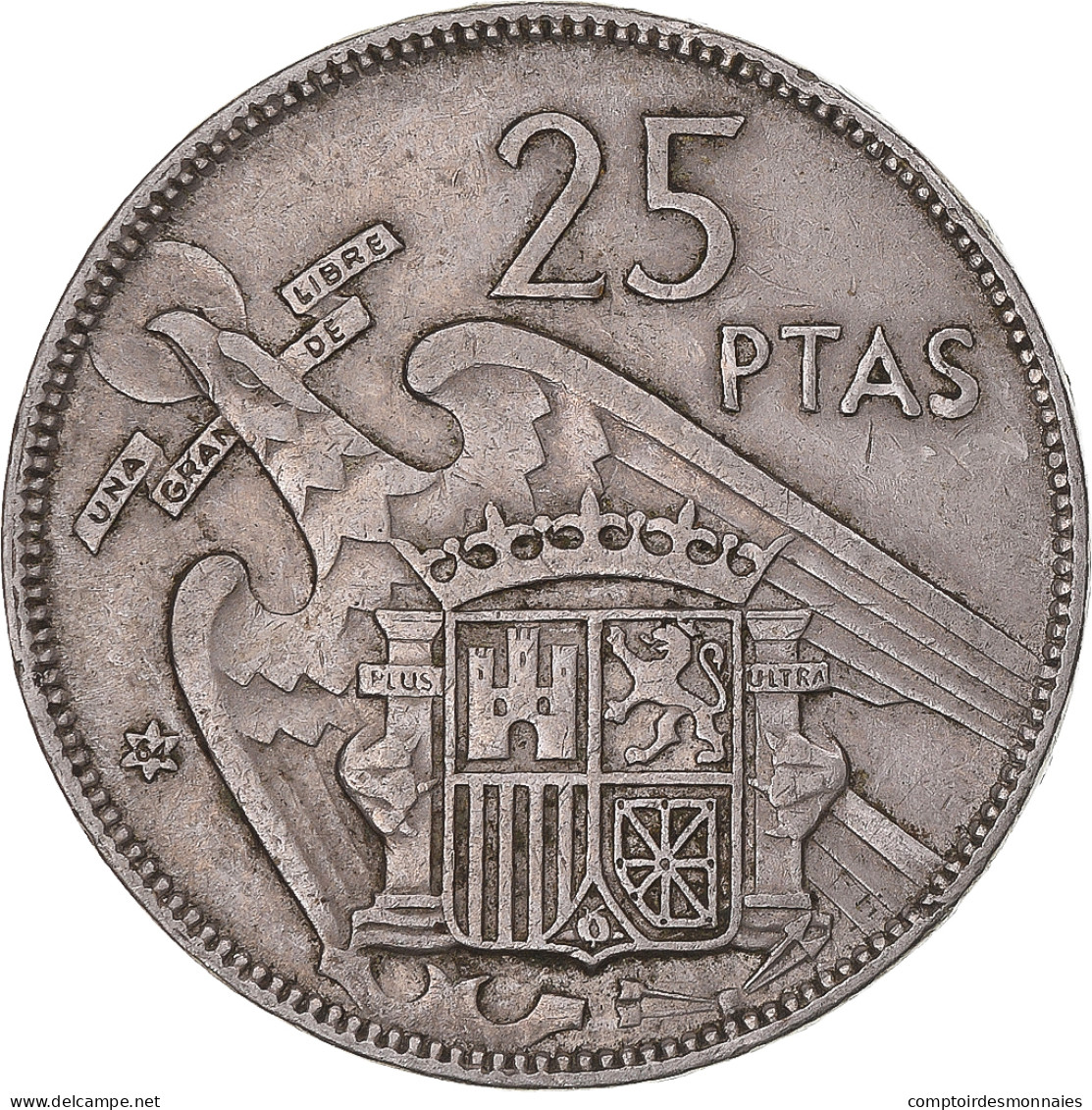 Espagne, 25 Pesetas, 1964 - 25 Pesetas