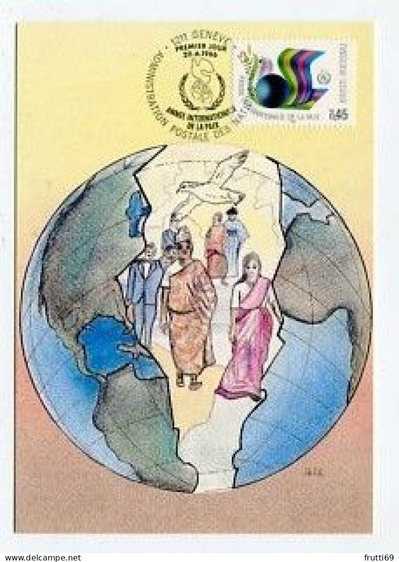 MC 158691 UNITED NATIONS - Genf - Anné Internationale De La Paix - Maximum Cards