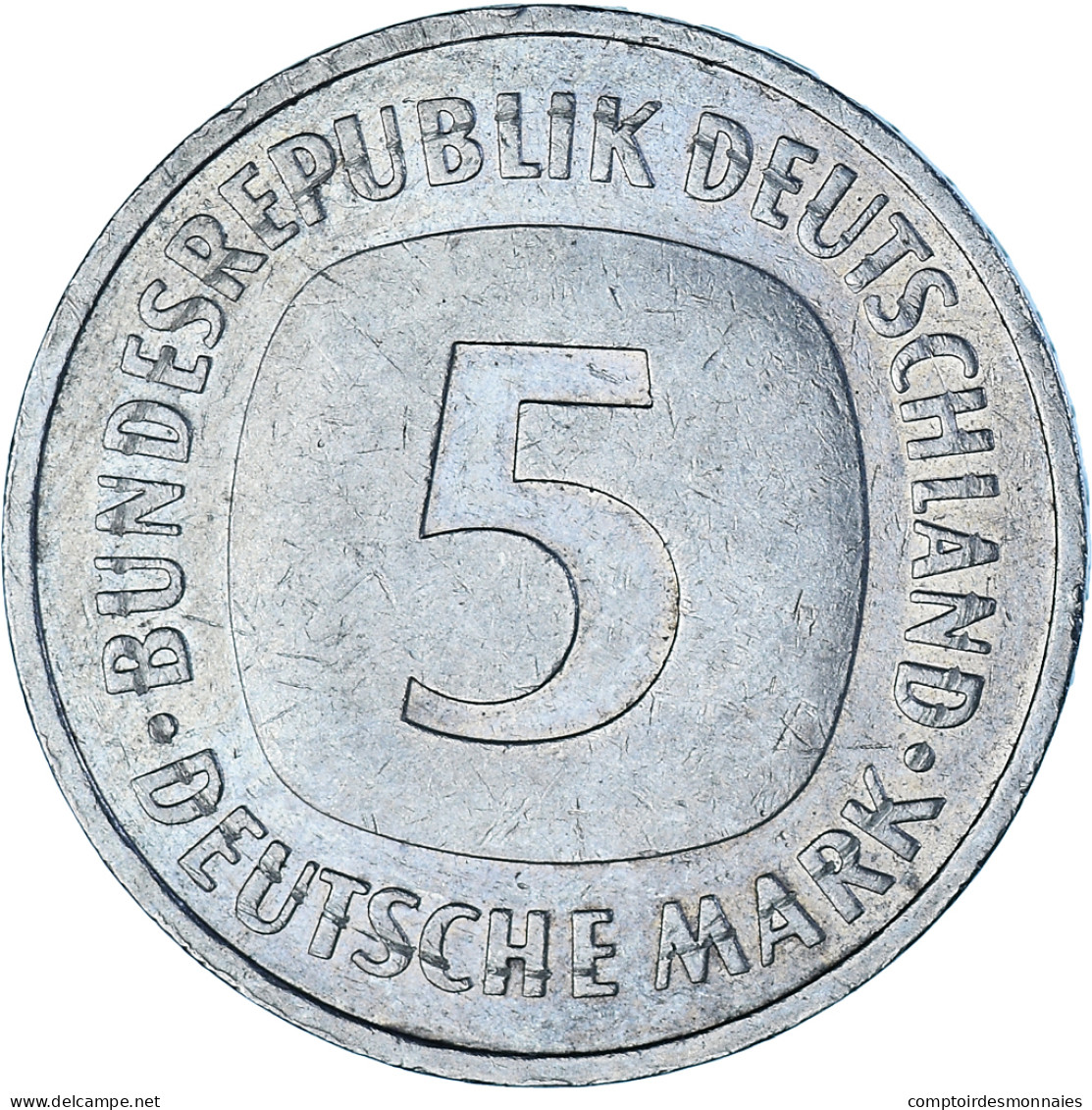 Monnaie, Allemagne, 5 Mark, 1991 - 5 Mark