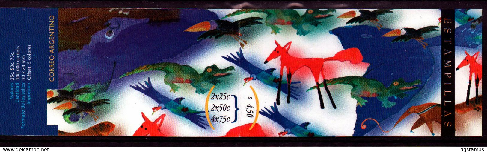 Argentina 1995 ** Fauna Basic Series Booklet. - Markenheftchen