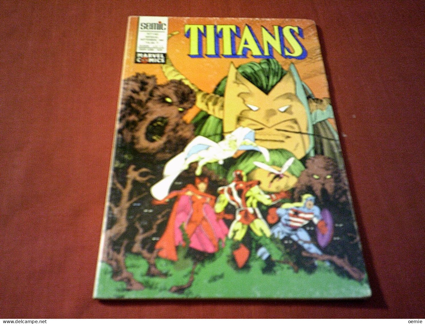 TITANS  N°  140  SEPTEMBRE   1990  /  MARVEL COMICS SEMIC - Titans