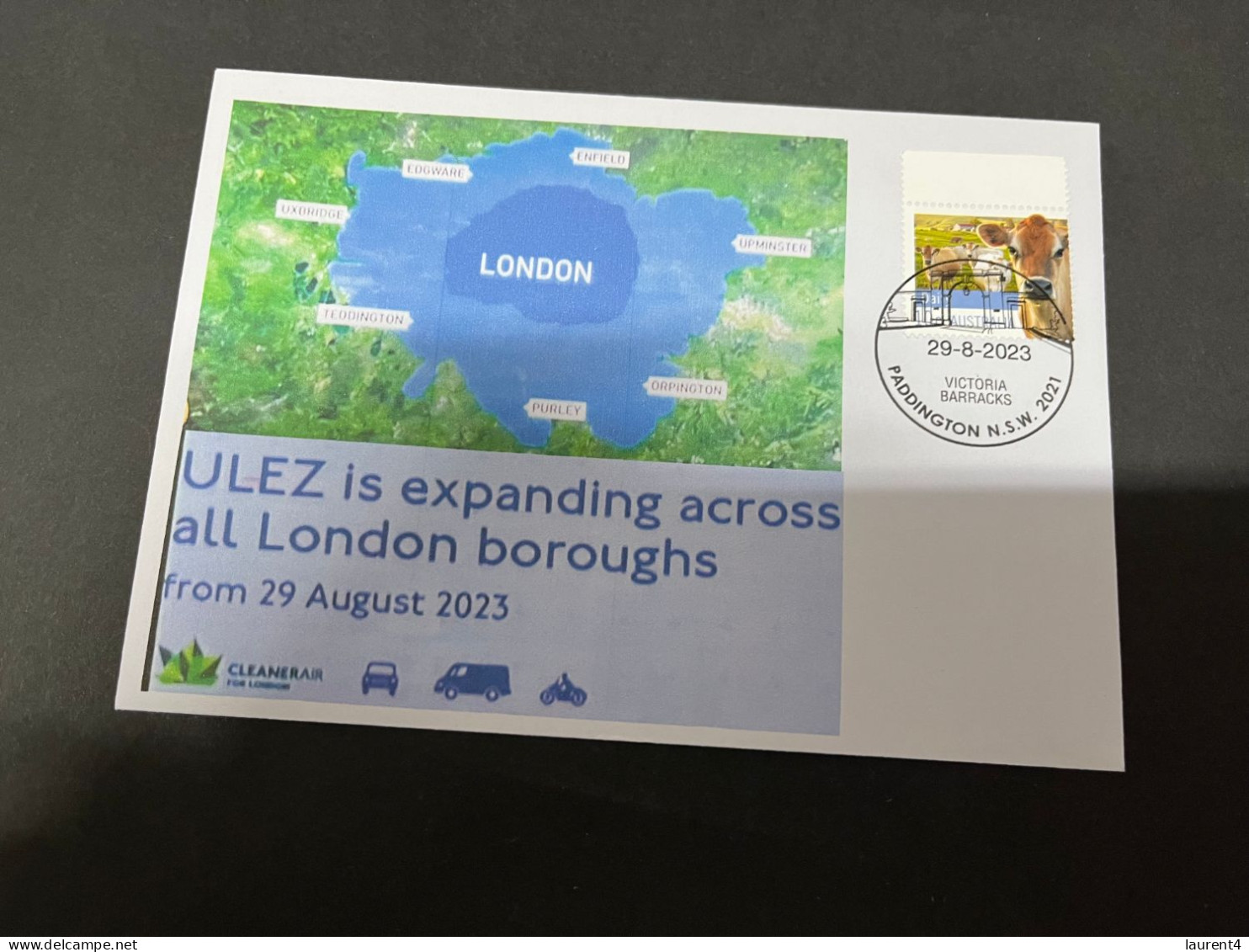 1-9-2023 (3 T 47) UK - ULEZ Is Expanding Across All London Boroughs From 29 August 2023 - Autres & Non Classés